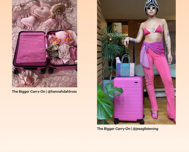 The Bigger Carry-On featuring @hannahdahlross and @jessglistening