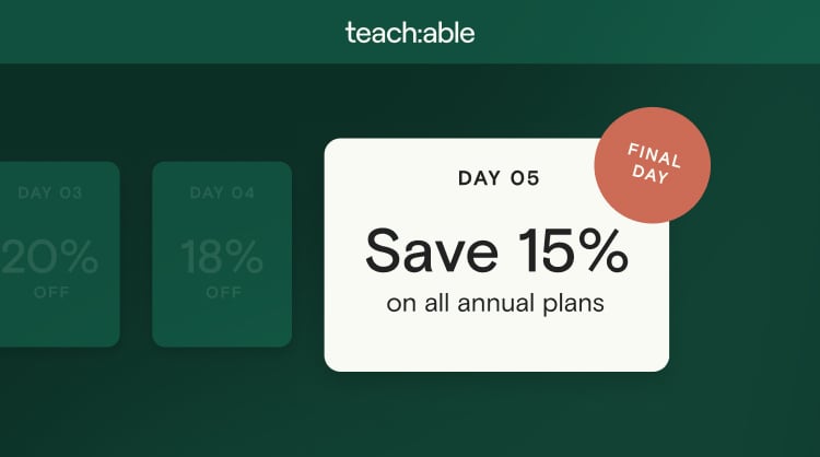 Save 15% on all plans