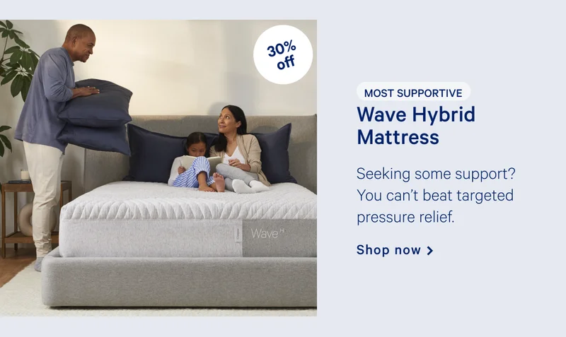 Wave Hybrid Mattress >> [Most Supportive] >> Seeking some support? You can’t beat targeted pressure relief. >> Shop now >>