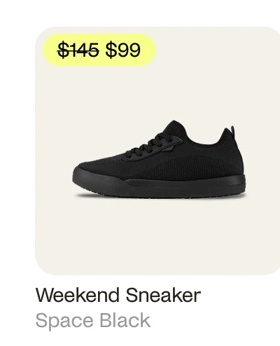 Weekend Sneaker Space Black
