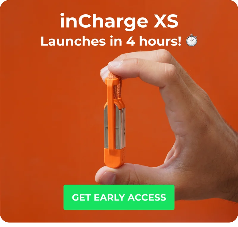 inCharge XS launches in 4 hours