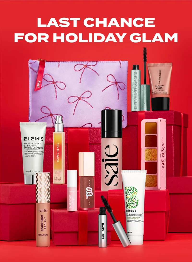 LAST CHANCE FOR HOLIDAY GLAM