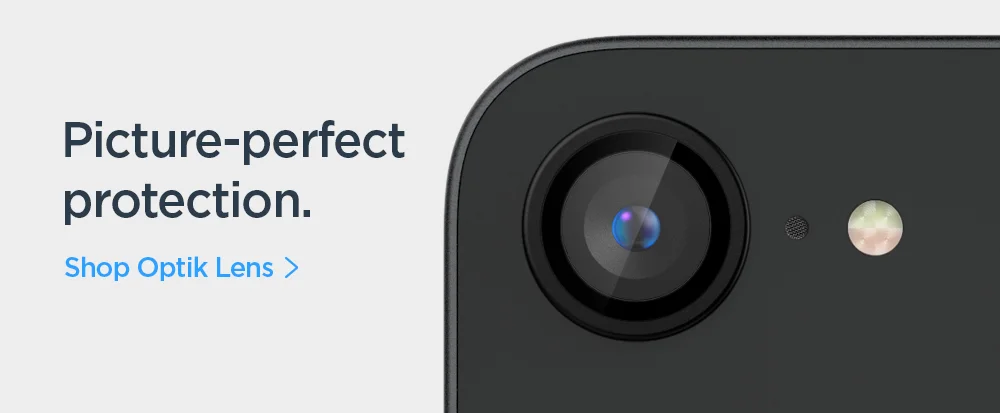 Picture-perfect protection. Shop Optik Pro lens protector for iPhone SE 4.