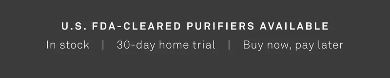 U.S. FDA-Cleared Purifiers Available