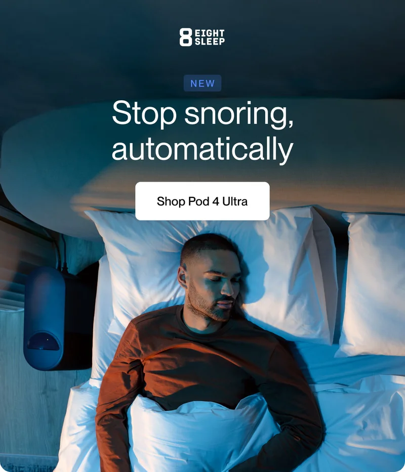 Stop snoring, automatically | Shop Pod 4 Ultra