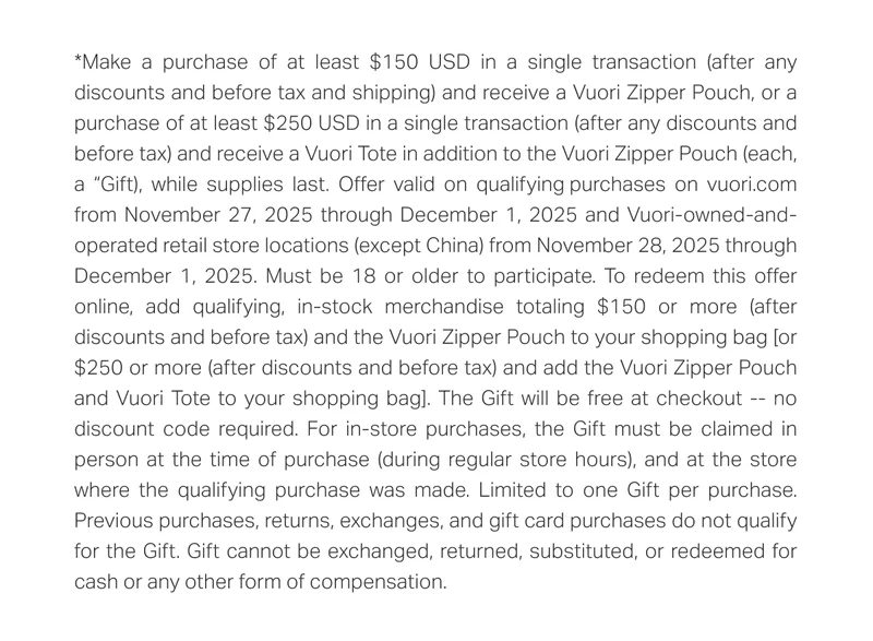 *Make a purchase of at least $150 USD in a single transaction (after any discounts and before tax and shipping).