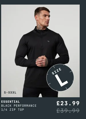Essential Black Performance Top
