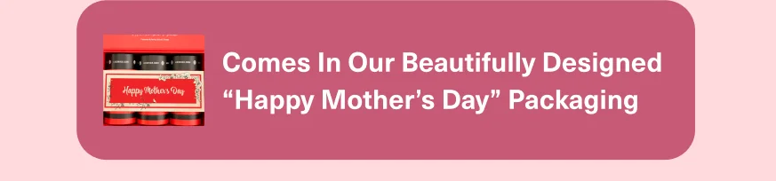 Beautifully designed “Happy Mother’s Day” packaging
