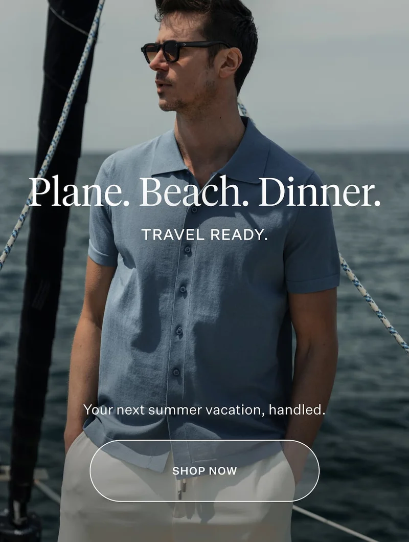 Plane. Beach. Dinner - Travel Ready