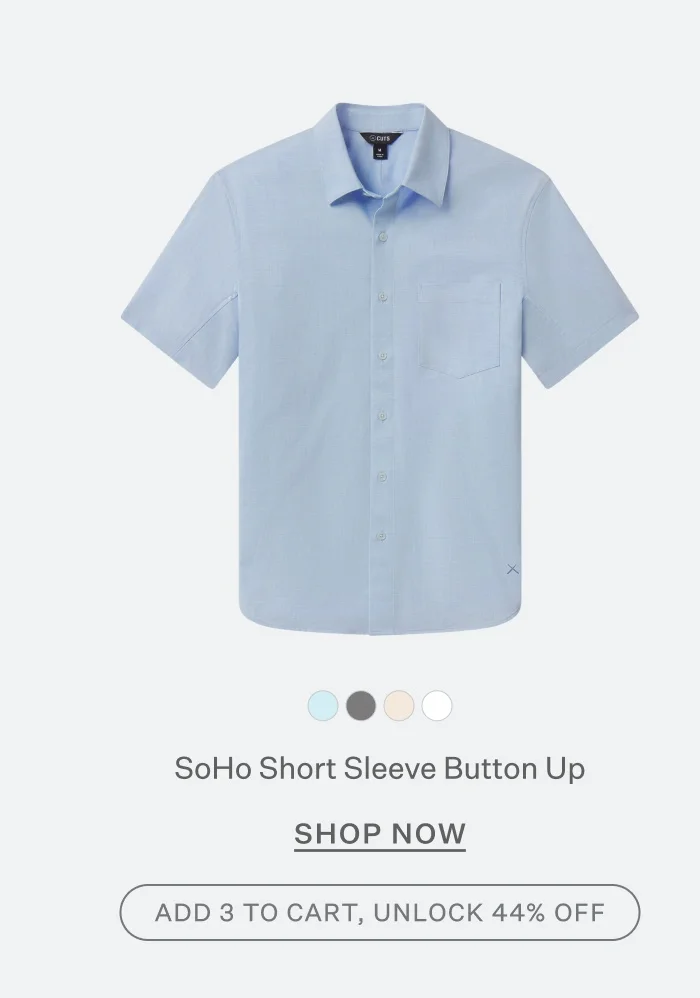 SoHo Short Sleeve Button Up