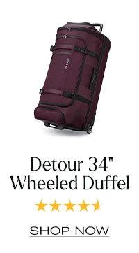 Detour 34" Wheeled Duffel