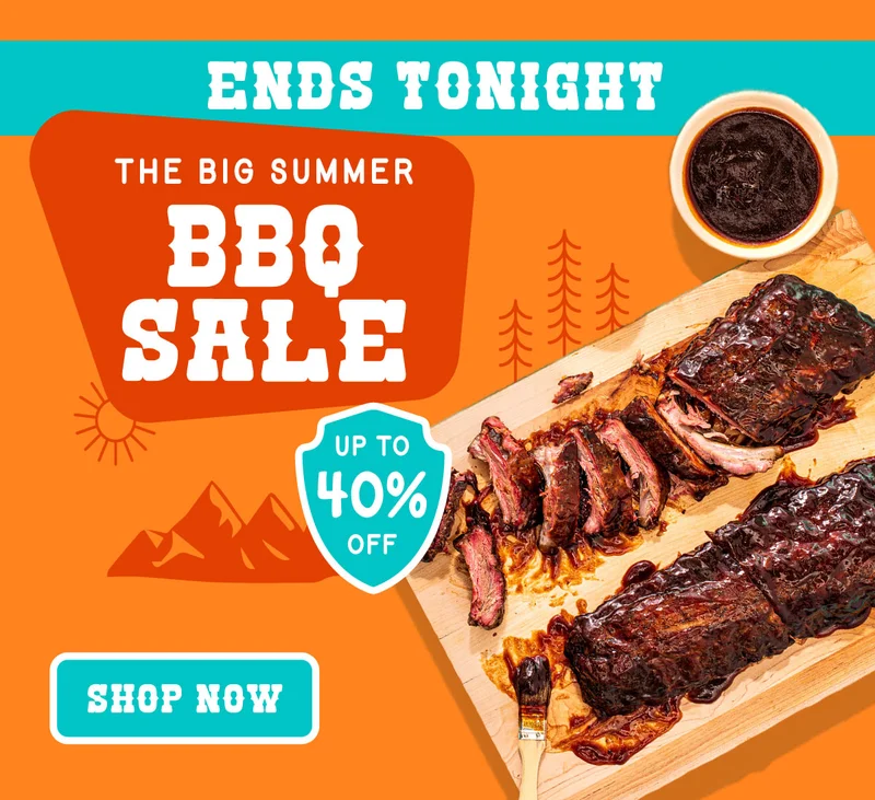 BBQ Sale Ends TONIGHT