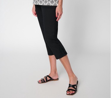 Belle by Kim Gravel Regular Twill TripleLuxe Soutache Capri