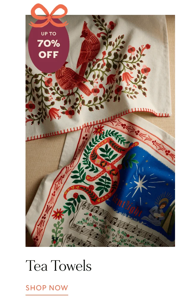 UP TO 70% OFF - Tea Towels | SHOP NOW