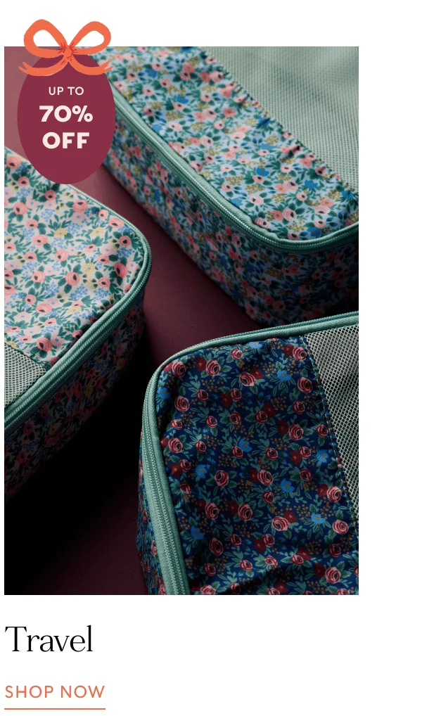 UP TO 70% OFF - Travel | SHOP NOW