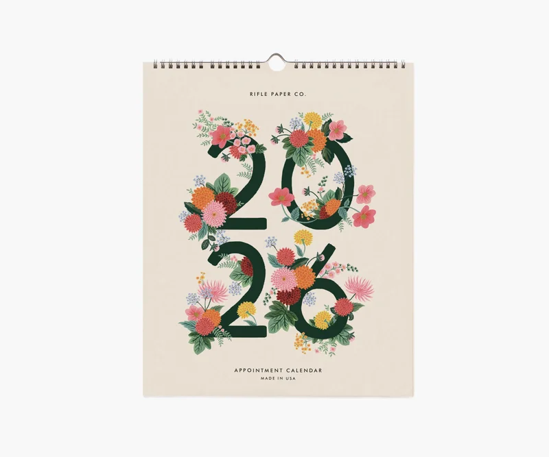 Image of 2026 Appointment Calendar - Dahlia