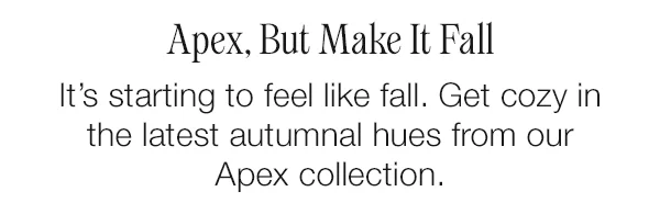 Apex, but make it fall