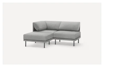 Range 3-Piece Open Sectional Lounger
