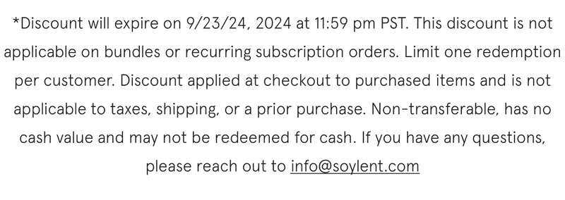 discount will expire 9/23/24