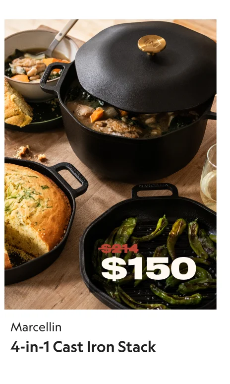 4-in-1 Cast Iron Stack