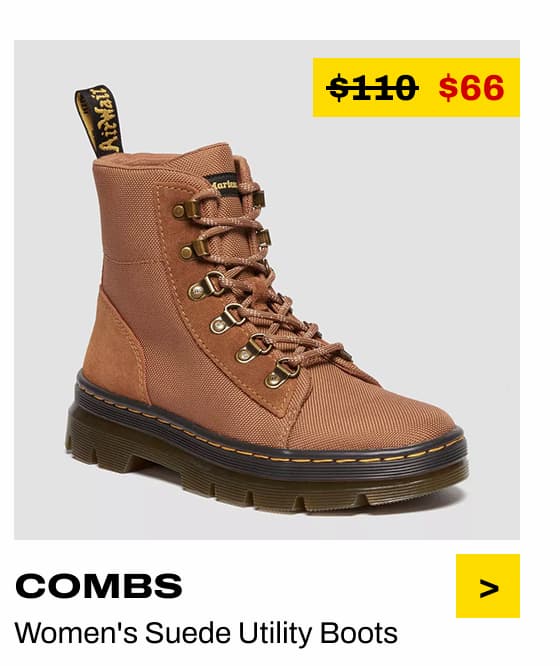 COMBS Women's Suede Utility Boots