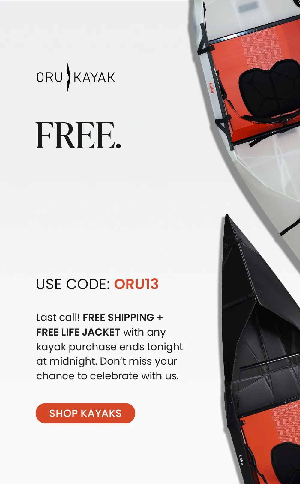 ANNIVERSARY SALE: Up to 40% Off Sitewide + FREE SHIPPING with code ORU13 ANNIVERSARY SALE: Up to 40% Off Sitewide + FREE SHIPPING with code ORU13