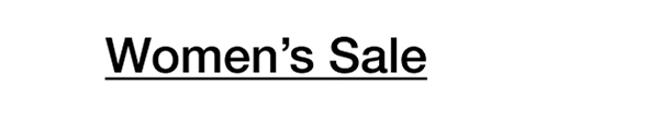 Women's Sale