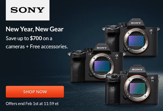 Sony New Year, New Gear | Shop Now