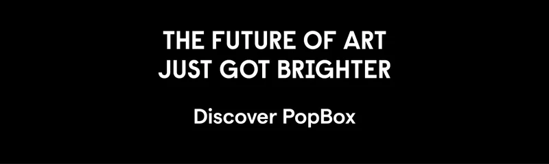 THE FUTURE OF ART JUST GOT BRIGHTER Discover PОРВОХ