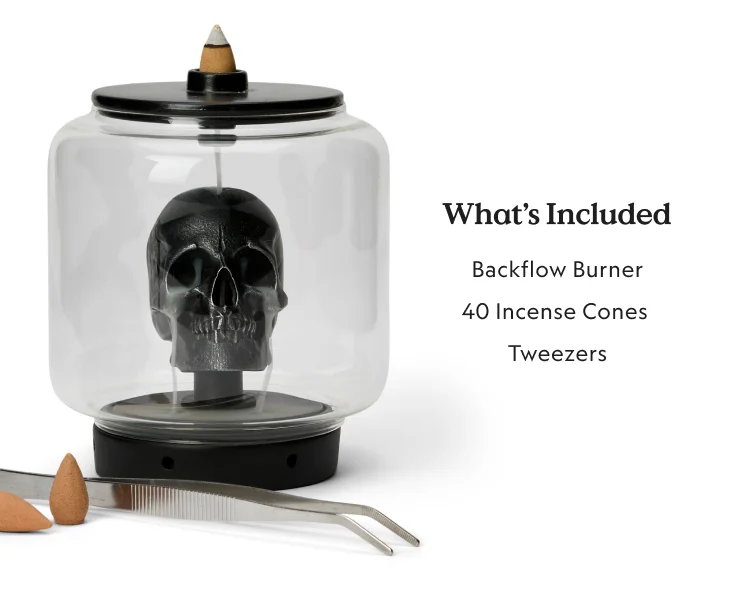 Backflow Incense Burner Bundle