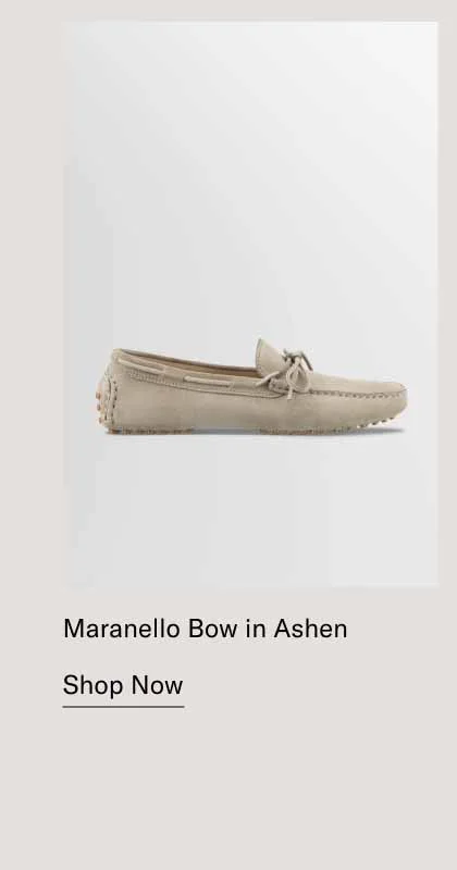 Maranello Bow in Ashen. Shop Now