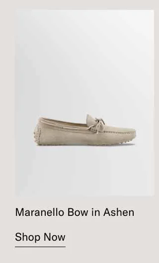 Maranello Bow in Ashen. Shop Now