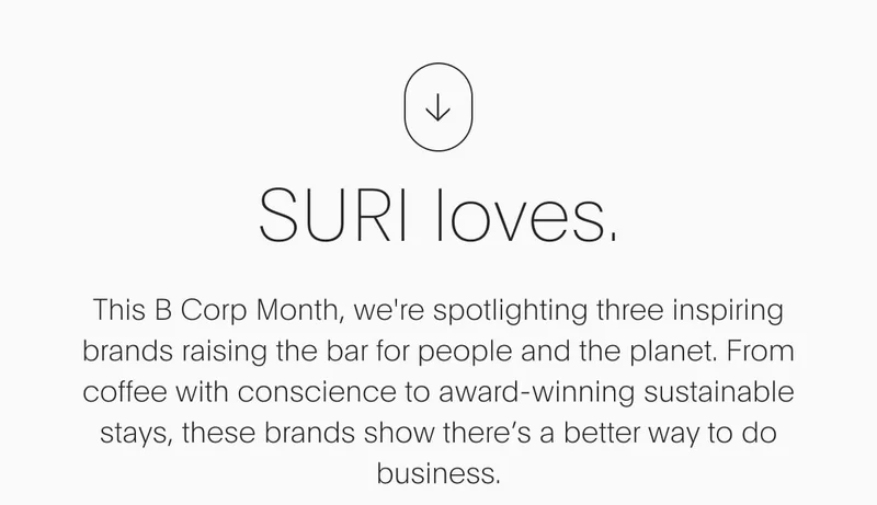 This B Corp Month, we're spotlighting three inspiring brands raising the bar for people and the planet. From coffee with conscience to award-winning sustainable stays, these brands show there’s a better way to do business.