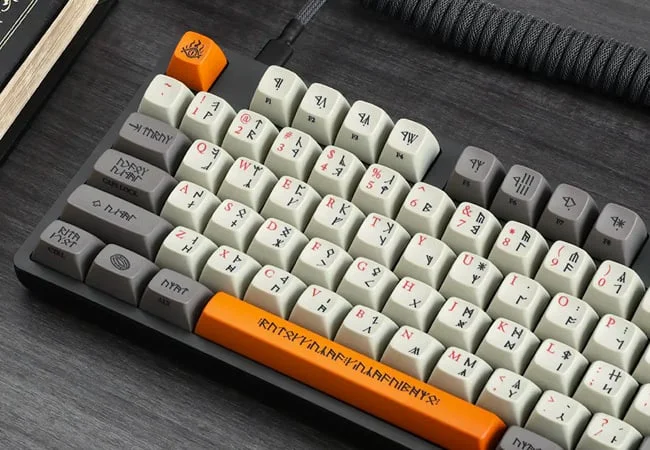 Drop + The Lord of the Rings™ Dwarvish Keyboard
