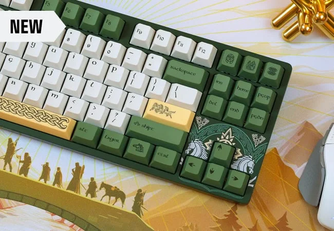 Drop + The Lord of the Rings™ Rohan™ Keyboard