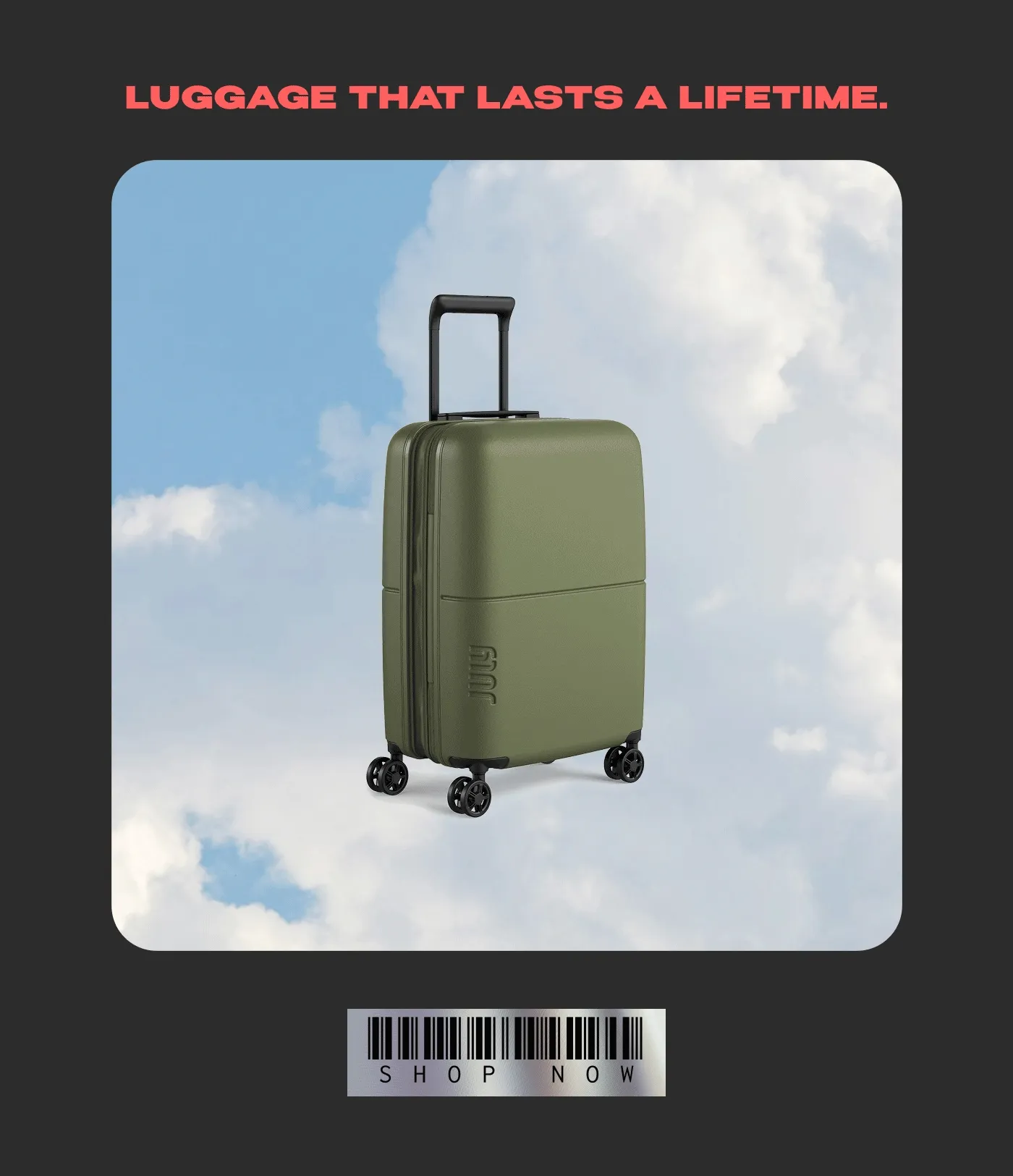 Luggage that lasts a lifetime.