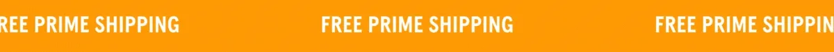 FREE PRIME SHIPPING
