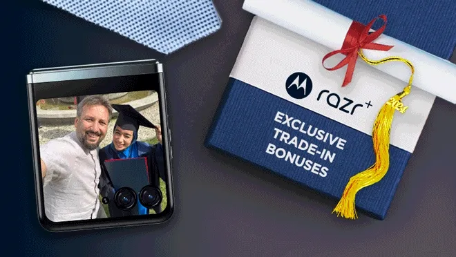 motorola razr+ 2023 exclusive trade-in bonuses