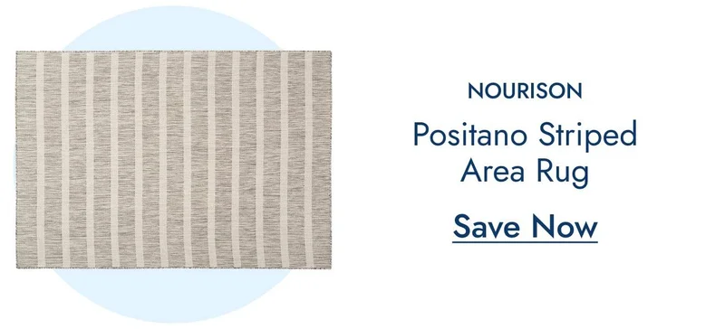 Nourison Positano Striped Area Rug