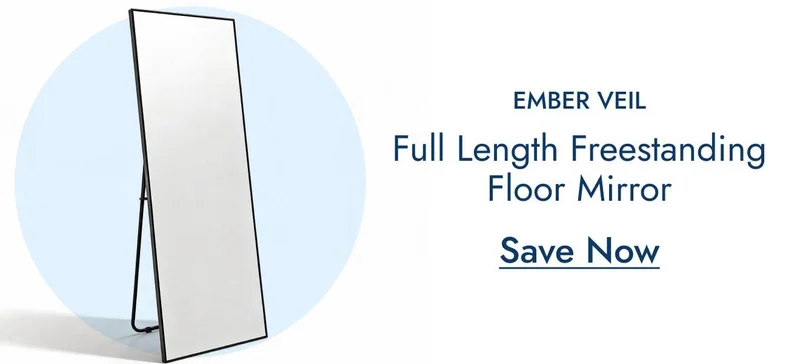 Full Length Freestanding Floor Mirror