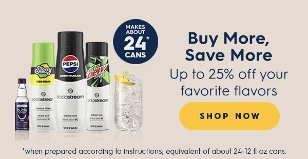 SodaStream Flavors
