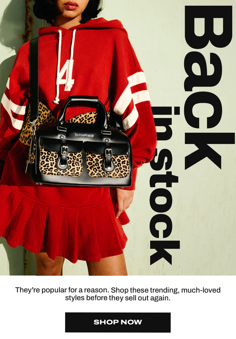 Shop Back in Stock styles