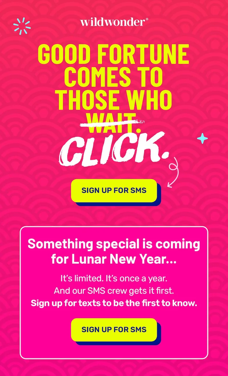 Sign Up for SMS