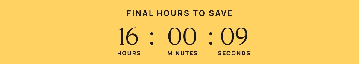Final Hours to Save