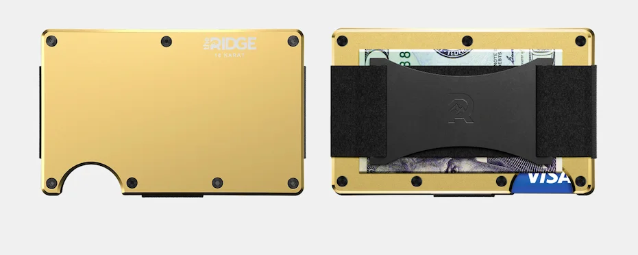 TODAY ONLY | 18K Gold Wallet $99