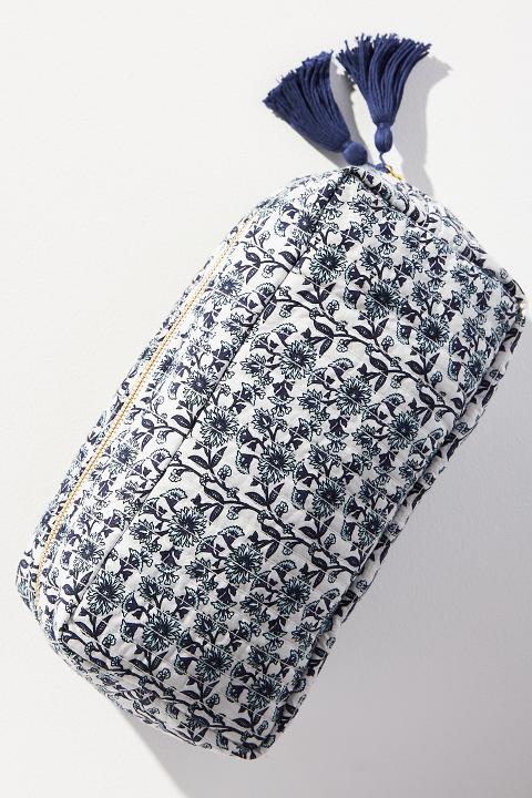 By Anthropologie Printed Cosmetic Bag