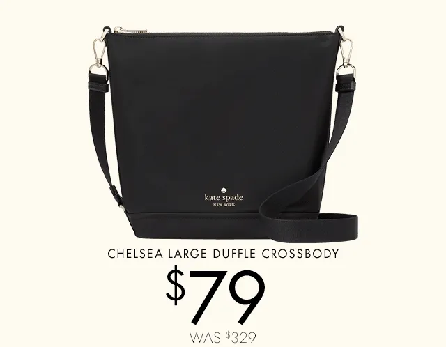CHELSEA LARGE DUFFLE CROSSBODY