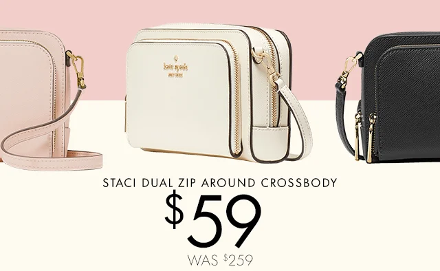STACI DULA ZIP AROUND CROSSBODY