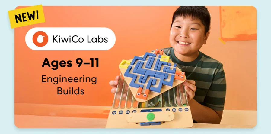 Boy building an engineering project from KiwiCo Labs, suitable for ages 9–11. Perfect for exploring engineering concepts. Boy building an engineering project from KiwiCo Labs, suitable for ages 9–11. Perfect for exploring engineering concepts.
