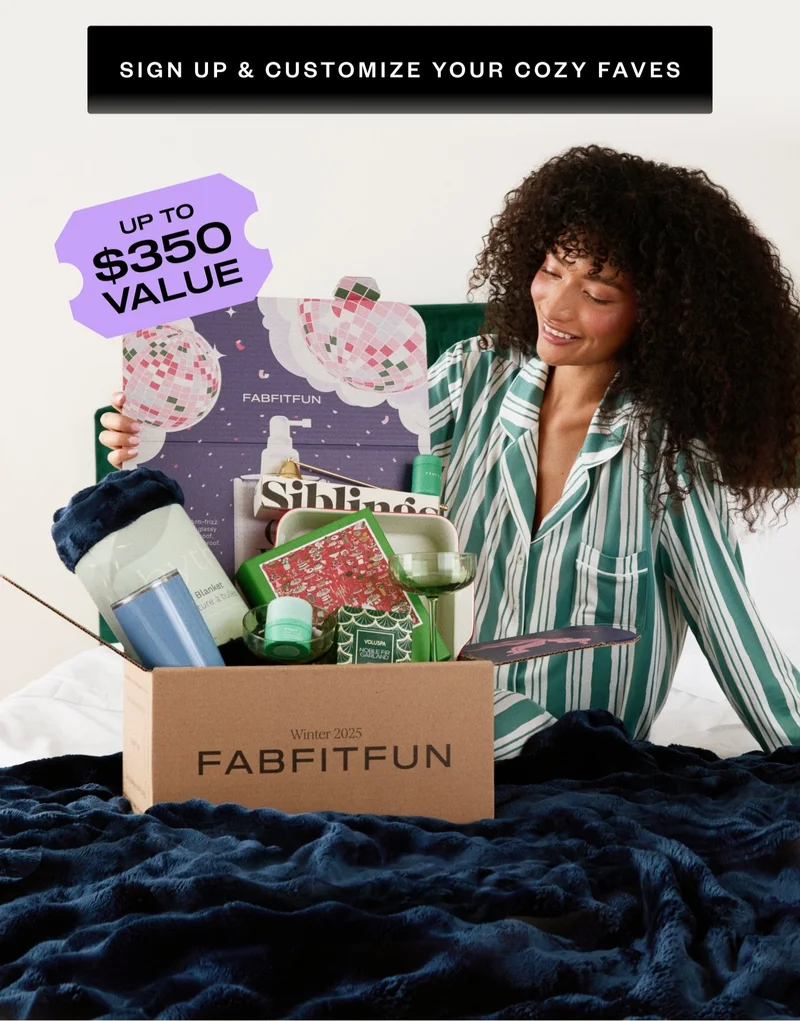 SIGN UP & CUSTOMIZE YOUR COZY FAVES | UP TO $350 VALUE